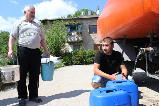 Ситуация с питьевой водой в Крыму