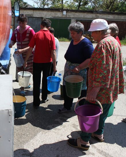 Ситуация с питьевой водой в Крыму