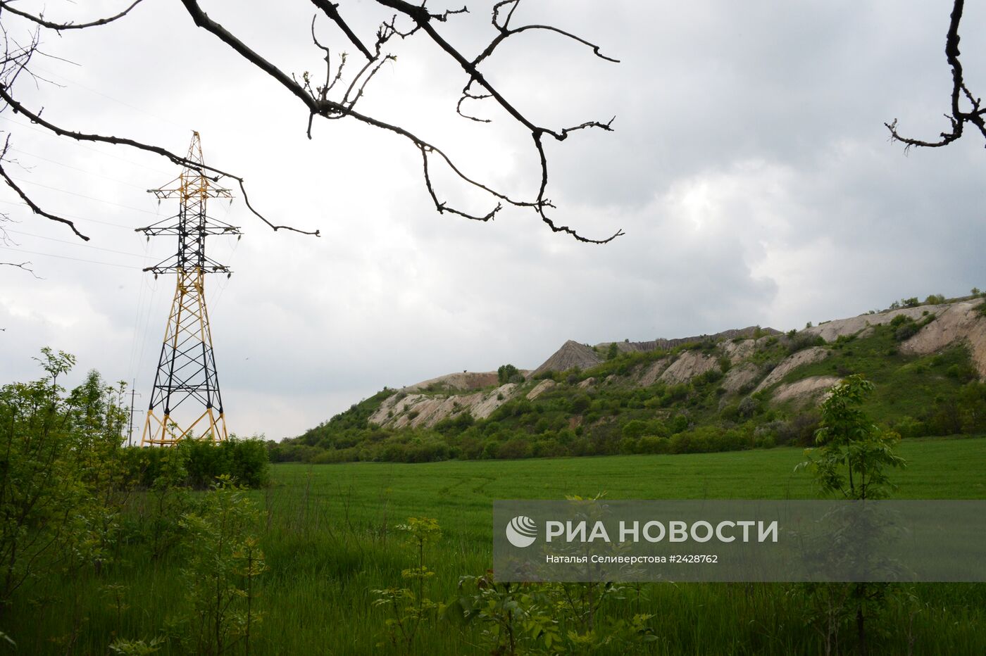 Терриконы Донецких шахт