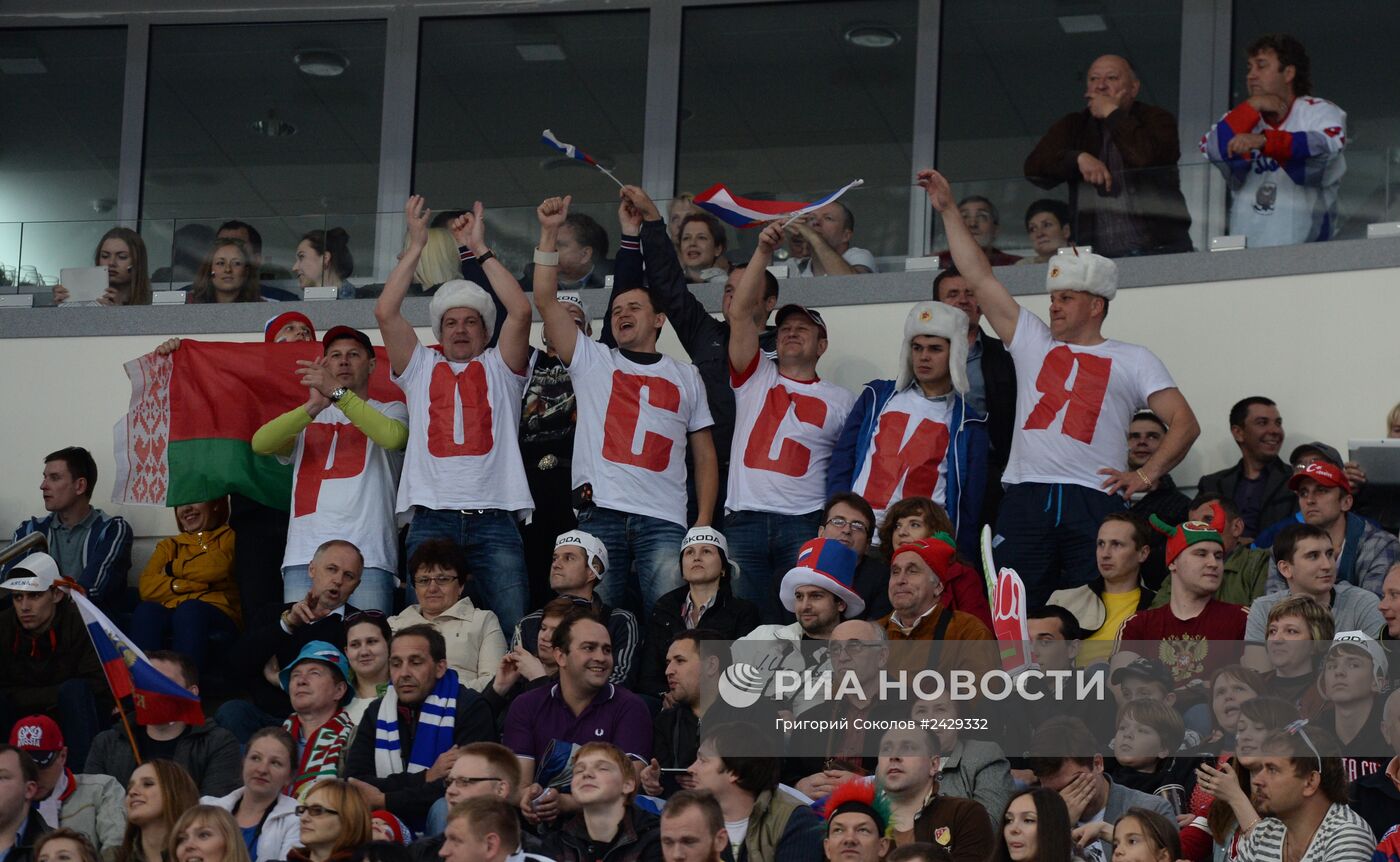 Хоккей. Чемпионат мира. Матч Россия - Казахстан