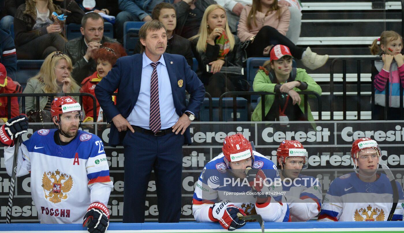 Хоккей. Чемпионат мира. Матч Россия - Казахстан