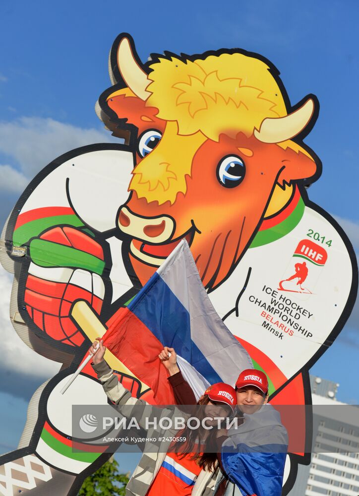 Хоккей. Чемпионат мира. Матч Россия - Казахстан