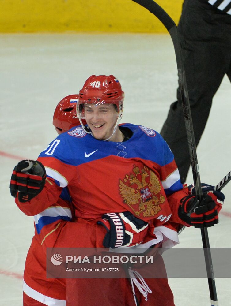 Хоккей. Чемпионат мира. Матч Латвия - Россия