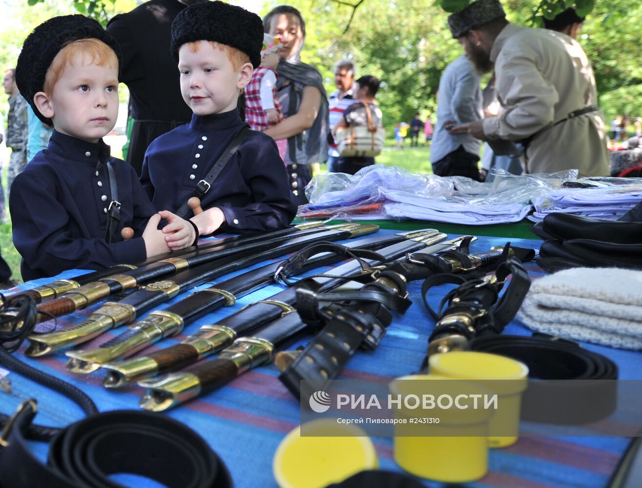 Национальные казачьи игры Шермиции в Ростовской области