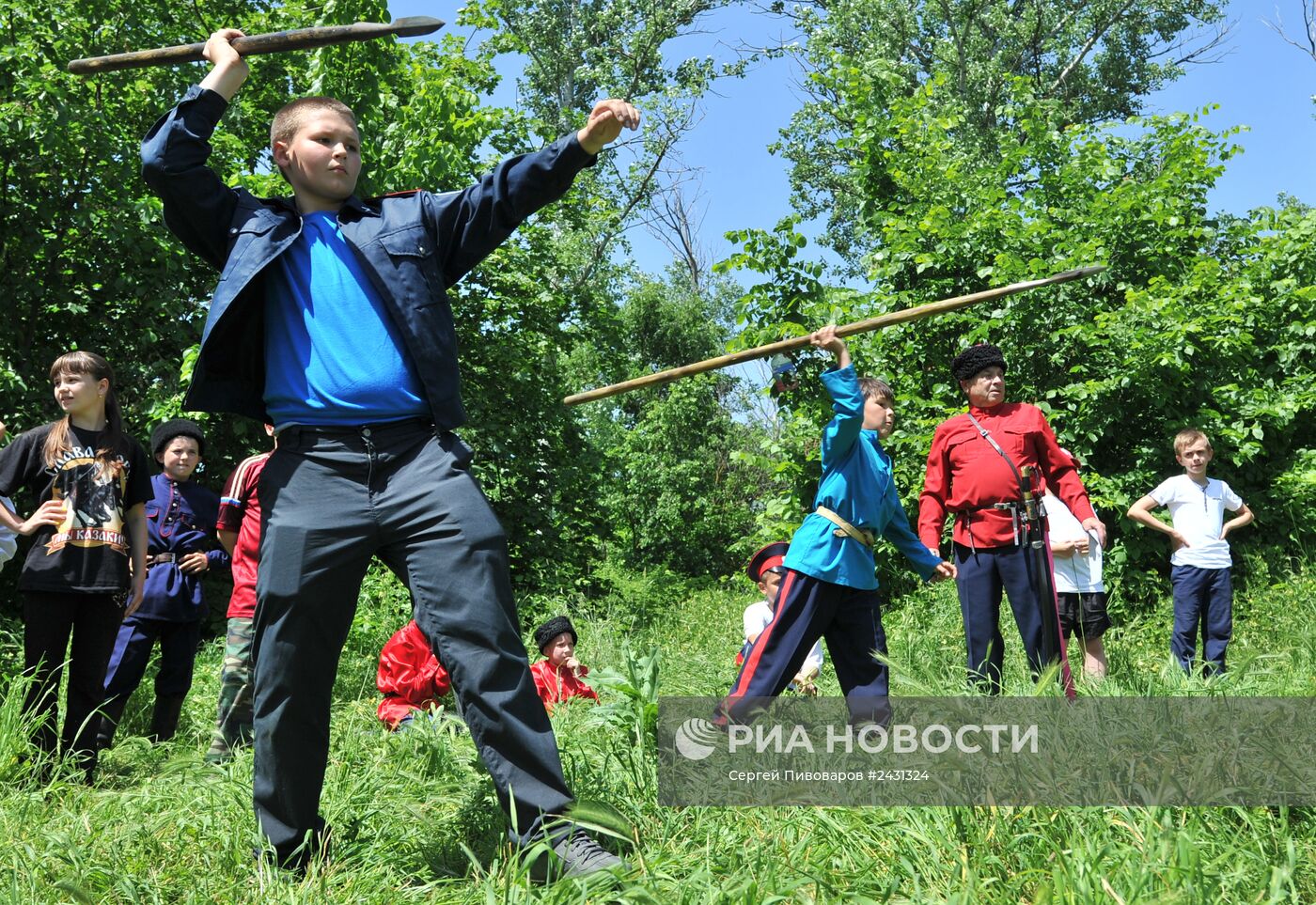Национальные казачьи игры Шермиции в Ростовской области