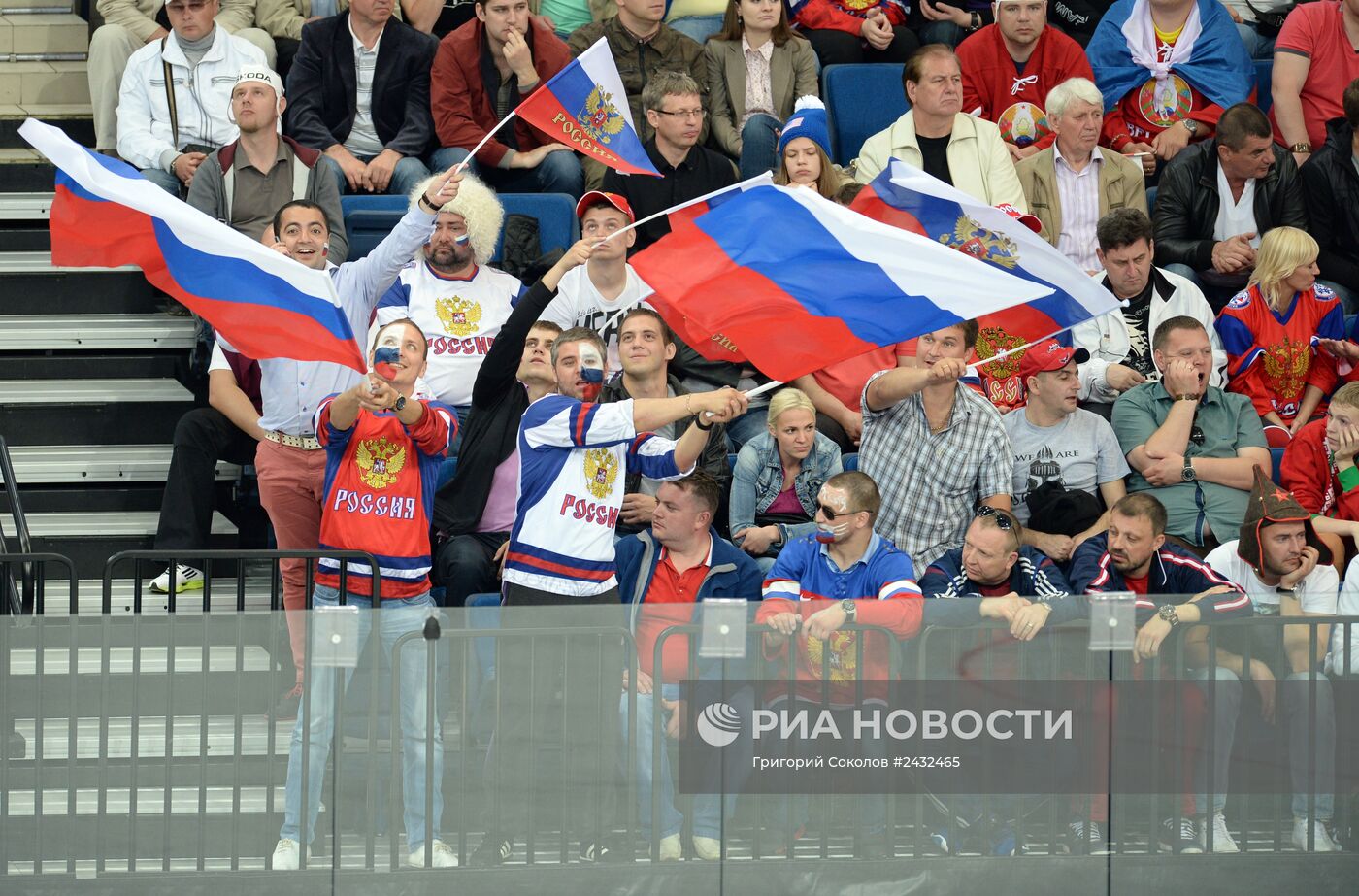 Хоккей. Чемпионат мира. Матч Россия - Германия