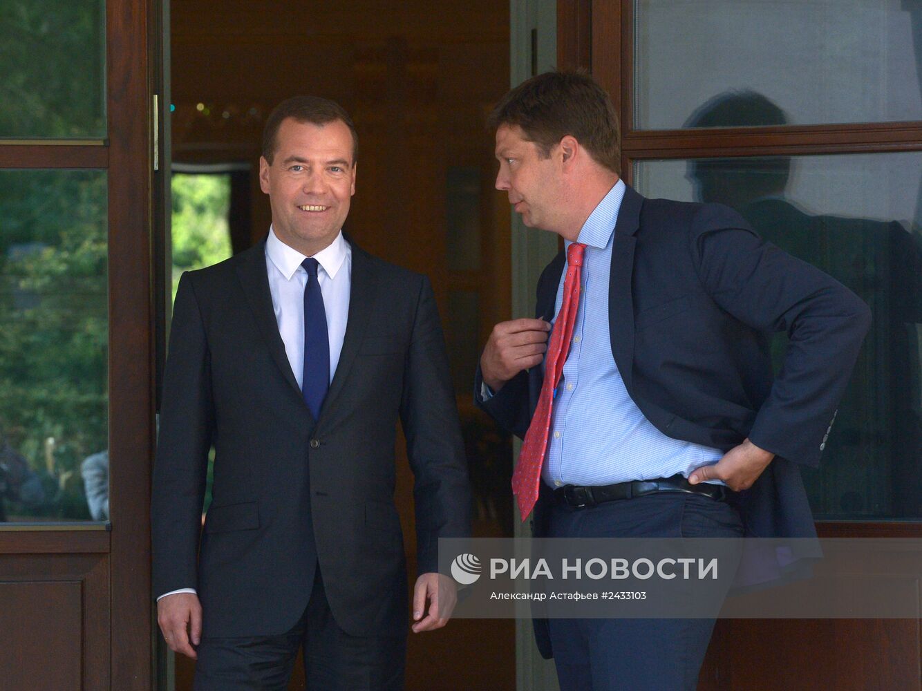 Д.Медведев дал интервью американскому телеканалу "Bloomberg TV"