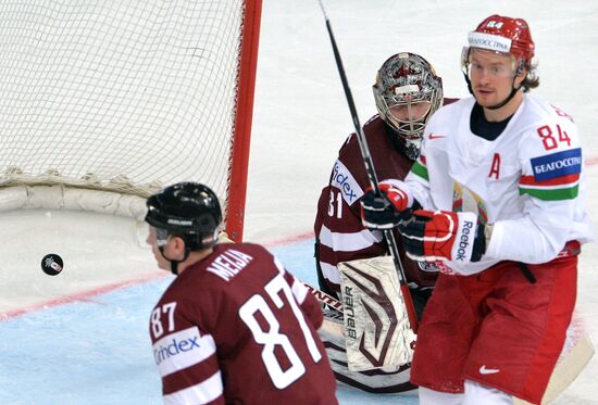 Хоккей. Чемпионат мира. Матч Латвия - Белоруссия