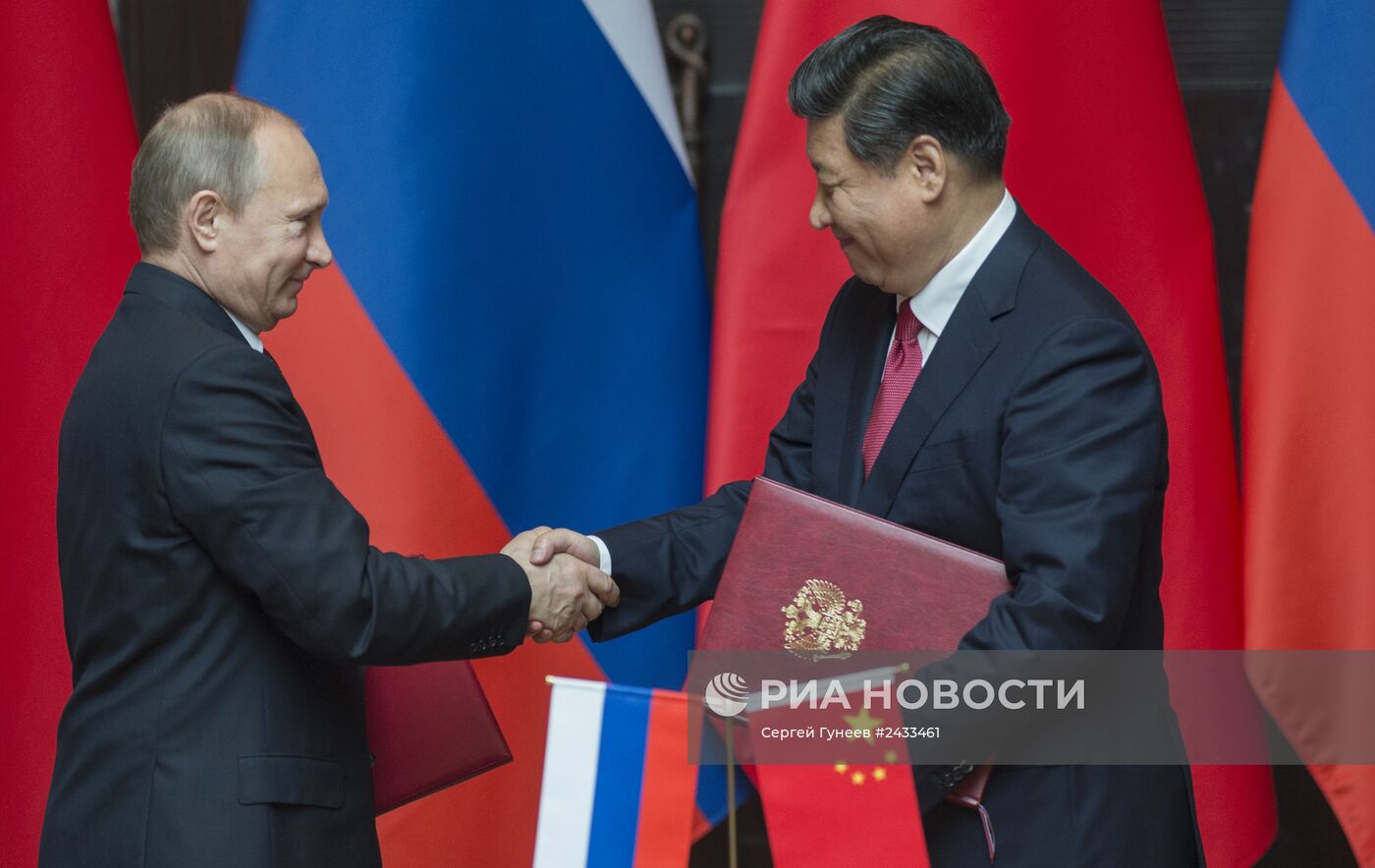 Официальный визит В.Путина в Китайскую Народную Республику