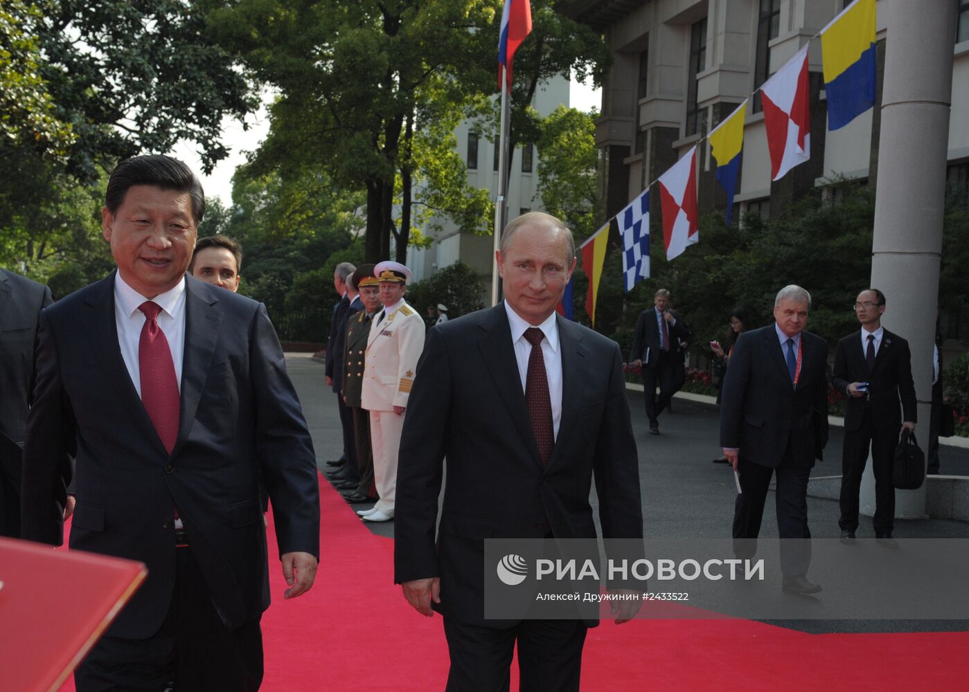 Официальный визит В.Путина в Китайскую Народную Республику