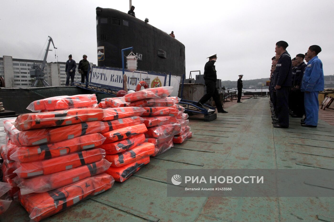 Будни экипажа дизельной подводной лодки "Усть-Камчатск" Тихоокеанского флота