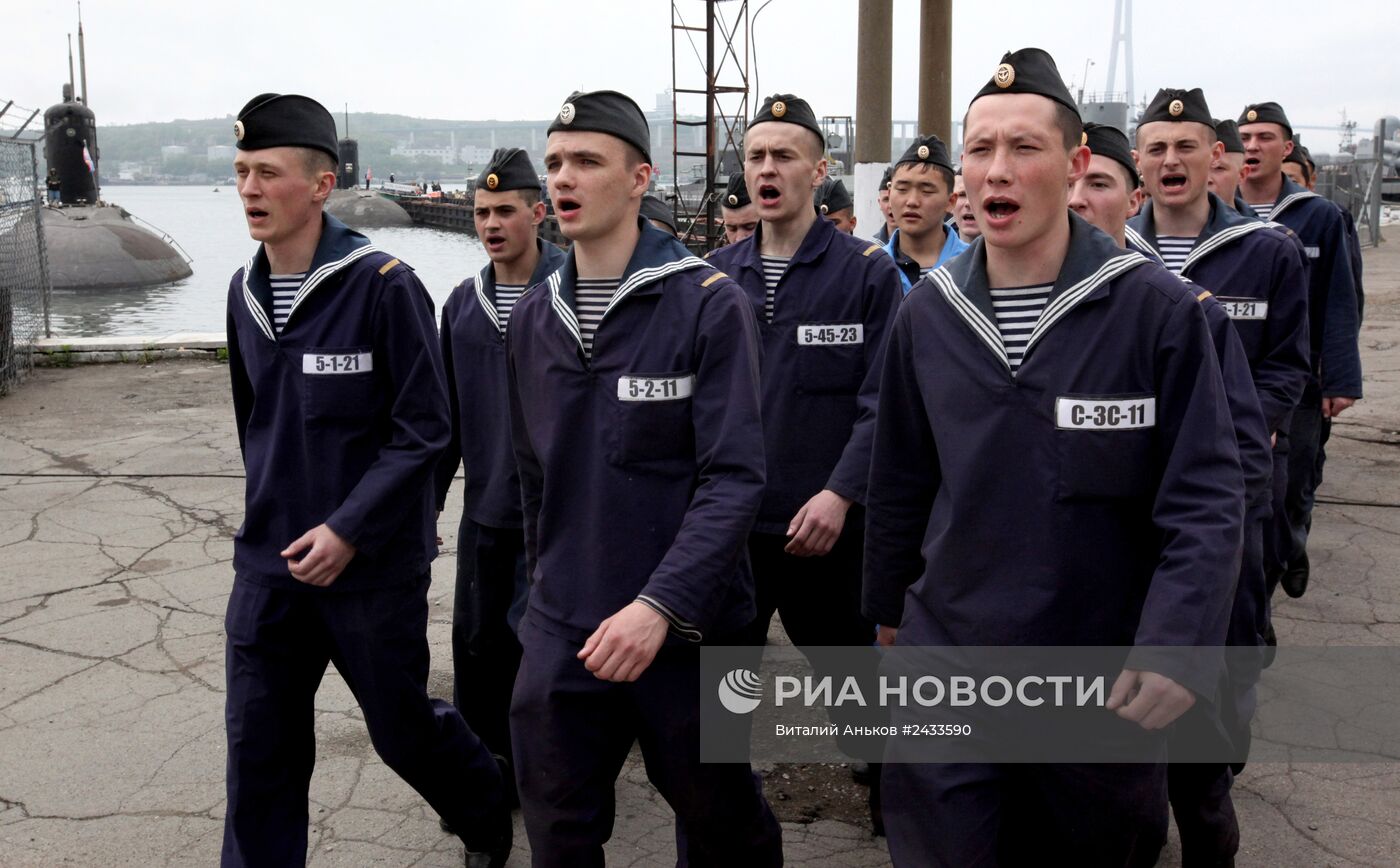 Будни экипажа дизельной подводной лодки "Усть-Камчатск" Тихоокеанского флота