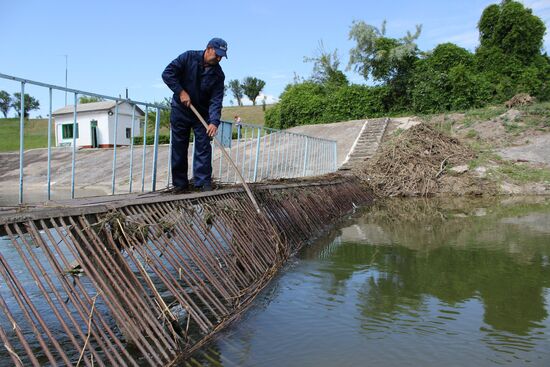 Феодосийское водохранилище начало получать воду из предгорного Крыма