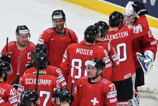 Хоккей. Чемпионат мира. Матч Латвия - Швейцария