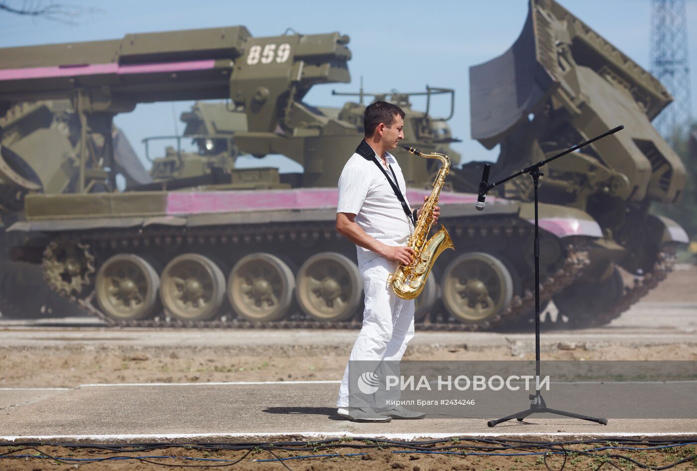 Учения инженерных войск в Волгоградской области