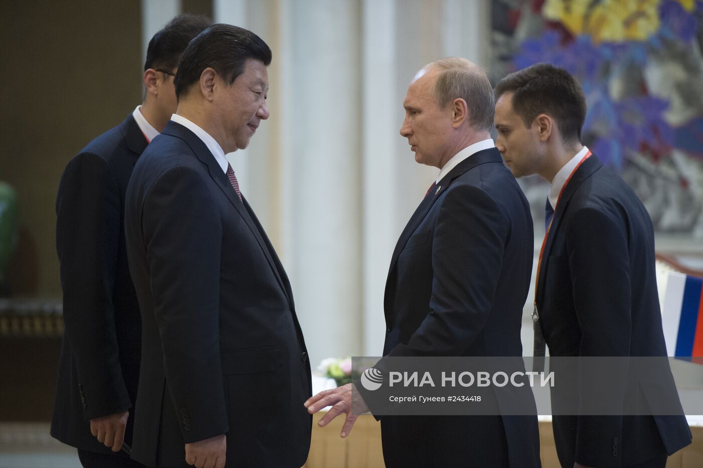 Официальный визит В.Путина в Китайскую Народную Республику