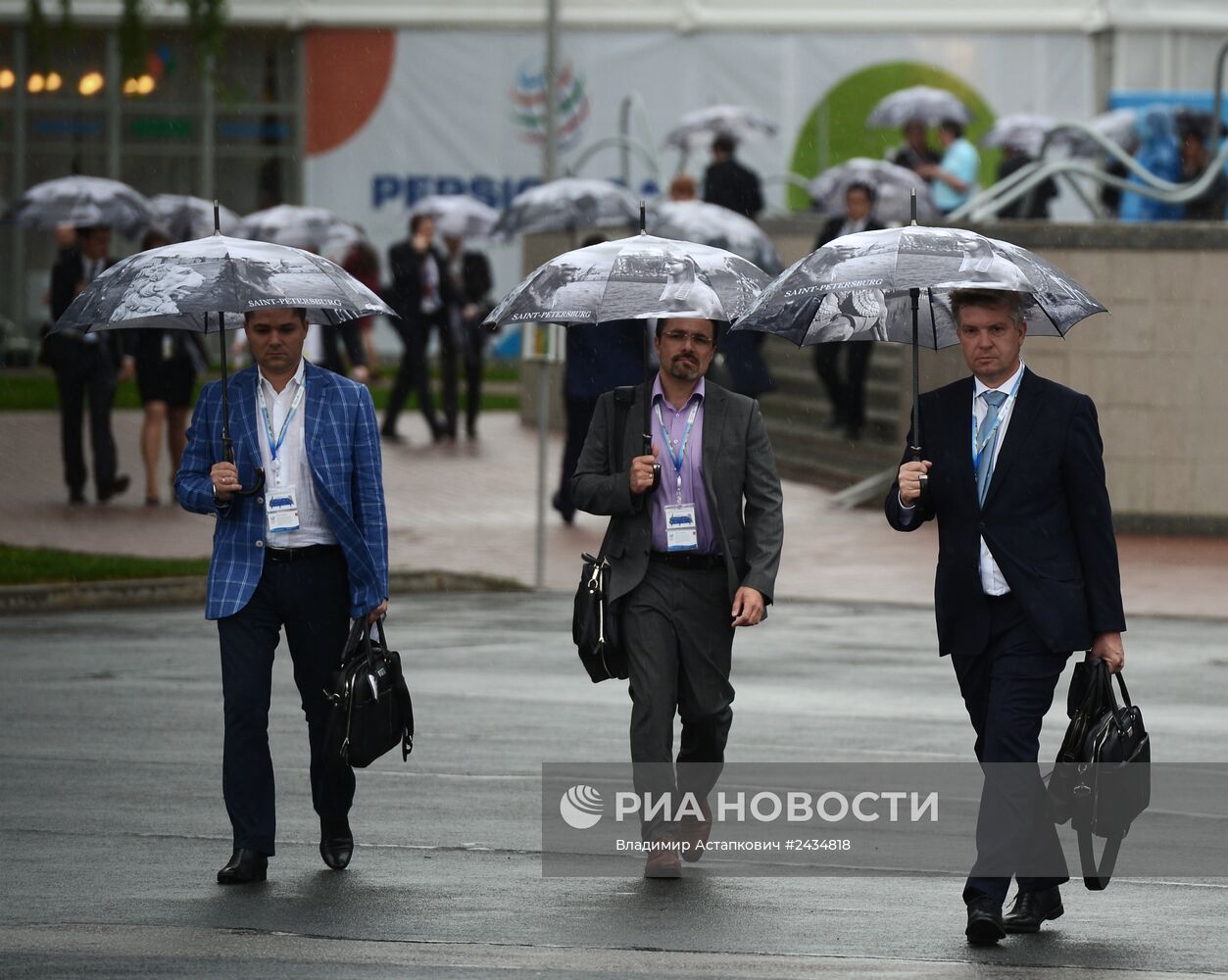 Петербургский международный экономический форум. День первый