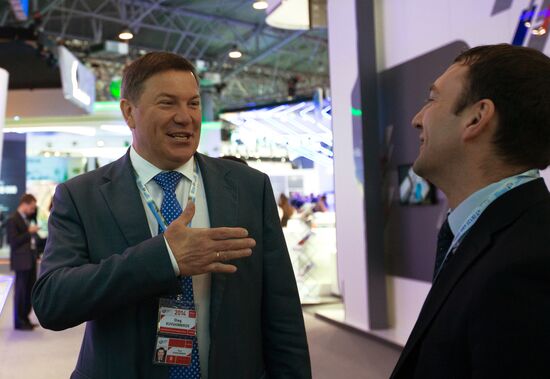 Петербургский международный экономический форум. День первый