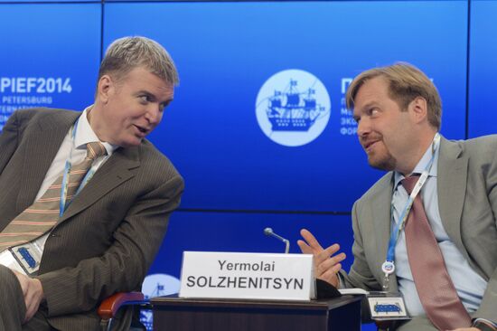 Петербургский международный экономический форум. День первый
