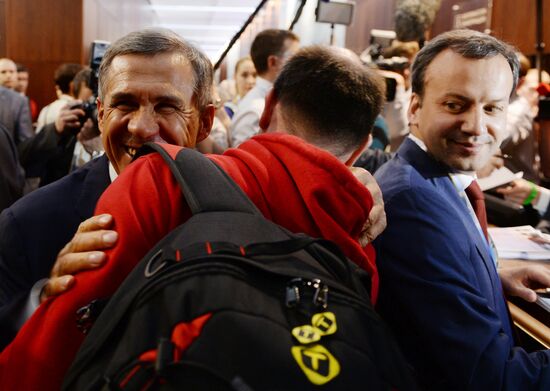 Петербургский международный экономический форум. День первый