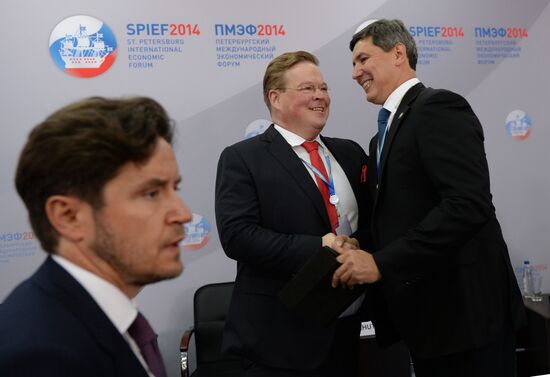 Петербургский международный экономический форум. День первый