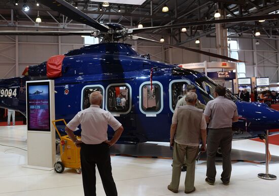 VII Международная выставка вертолетной индустрии HeliRussia 2014