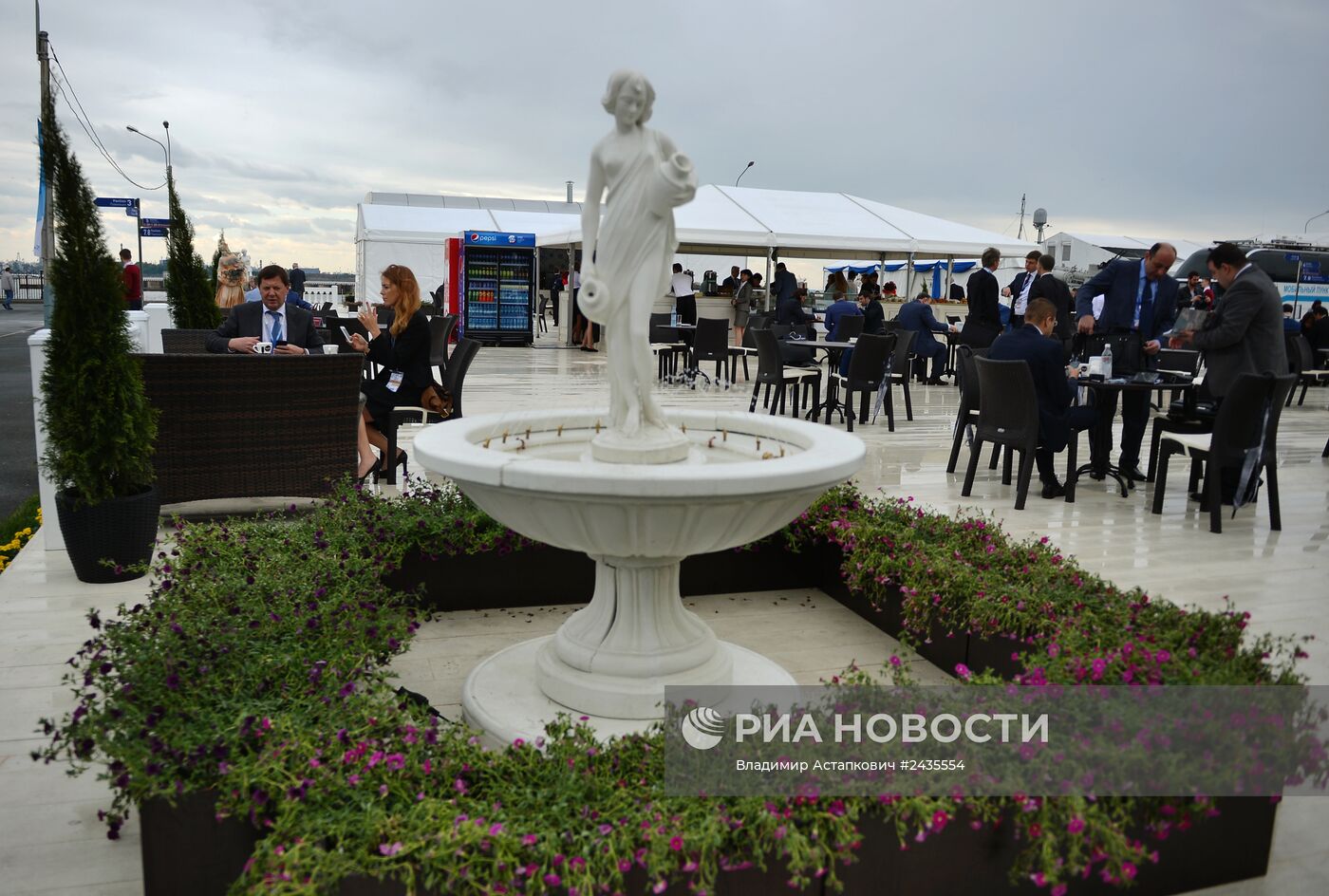 Петербургский международный экономический форум. День первый