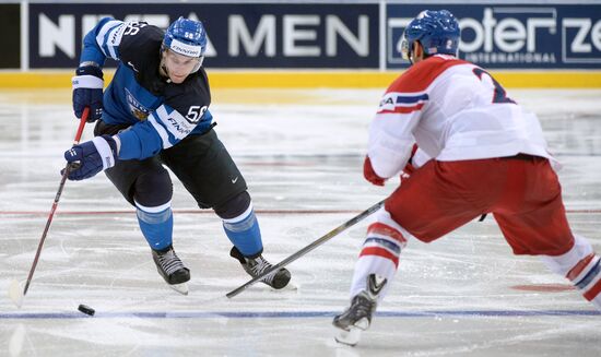Хоккей. Чемпионат мира. Матч Чехия - Финляндия
