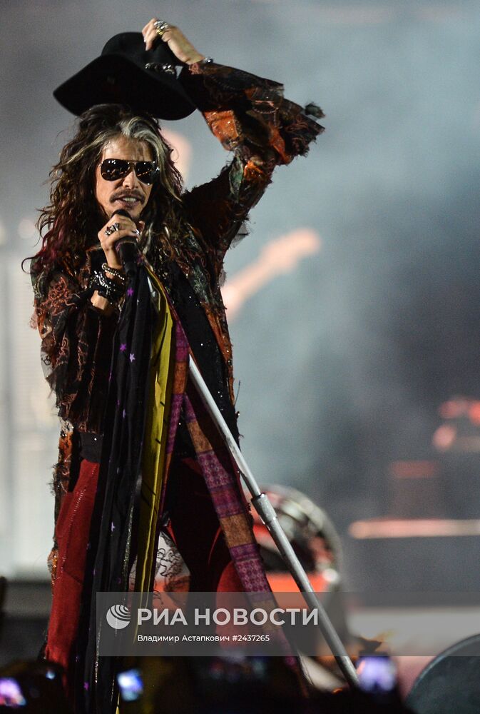 Концерт "Aerosmith" в Москве