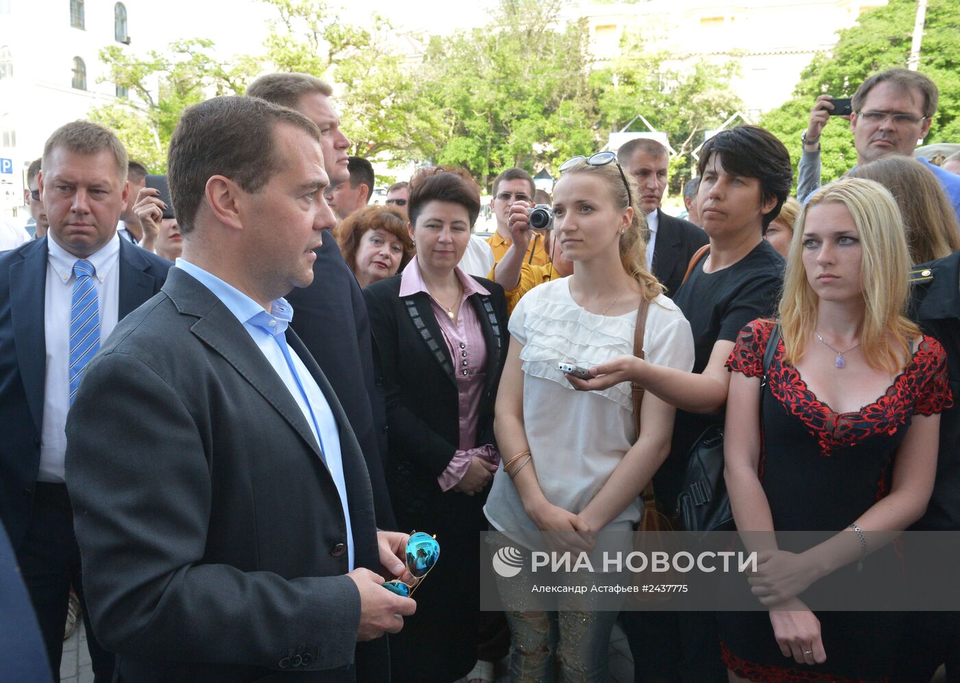 Рабочая поездка Д.Медведева в Крымский федеральный округ