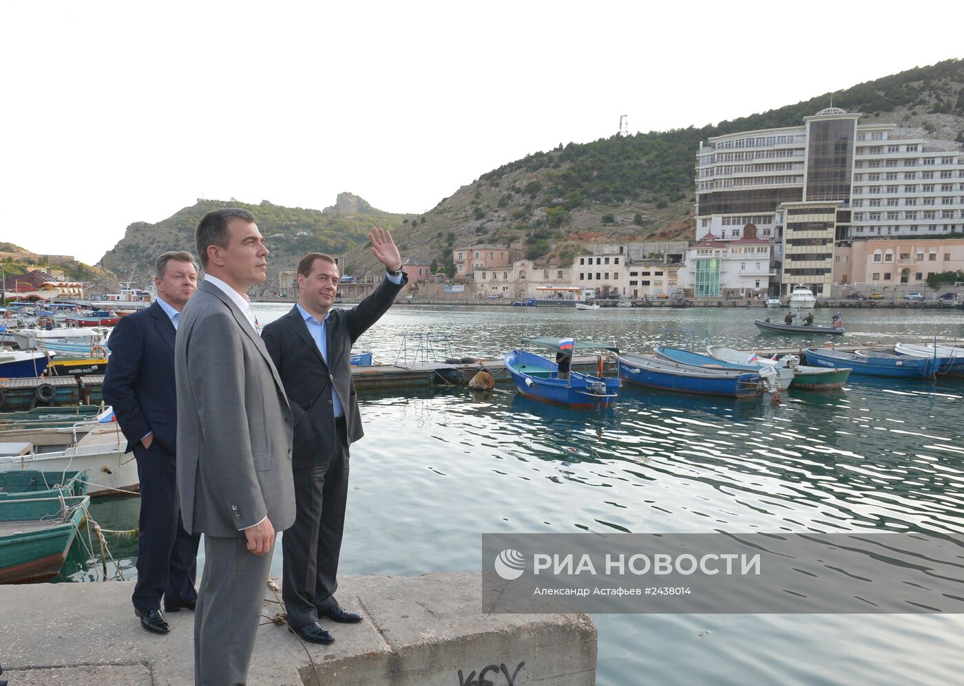 Рабочая поездка Д.Медведева в Крымский федеральный округ