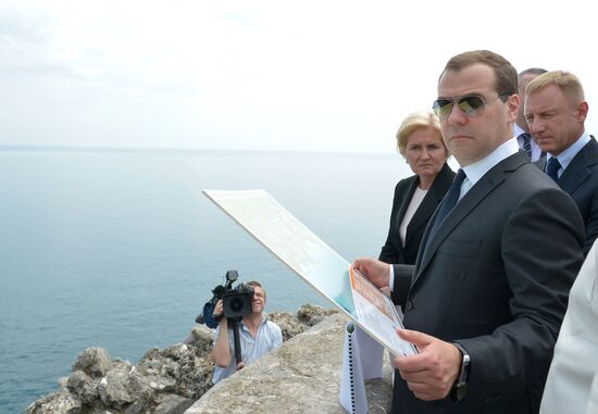 Рабочая поездка Д.Медведева в Крымский федеральный округ. Второй день