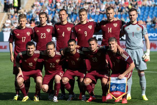 Футбол. Товарищеский матч сборных России и Словакии