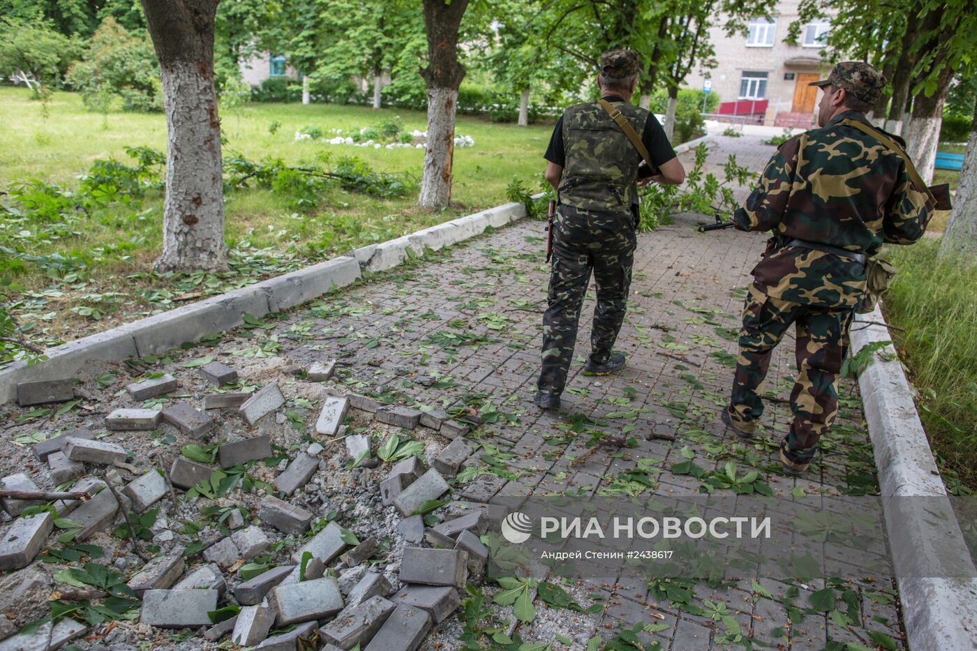 Ситуация в поселке Семеновка Донецкой области