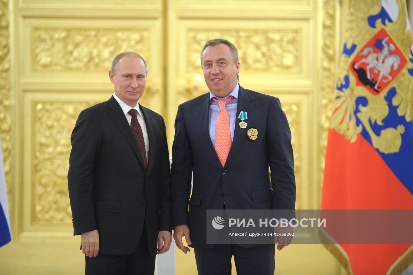 Награждение членов сборной России по хоккею в Кремле