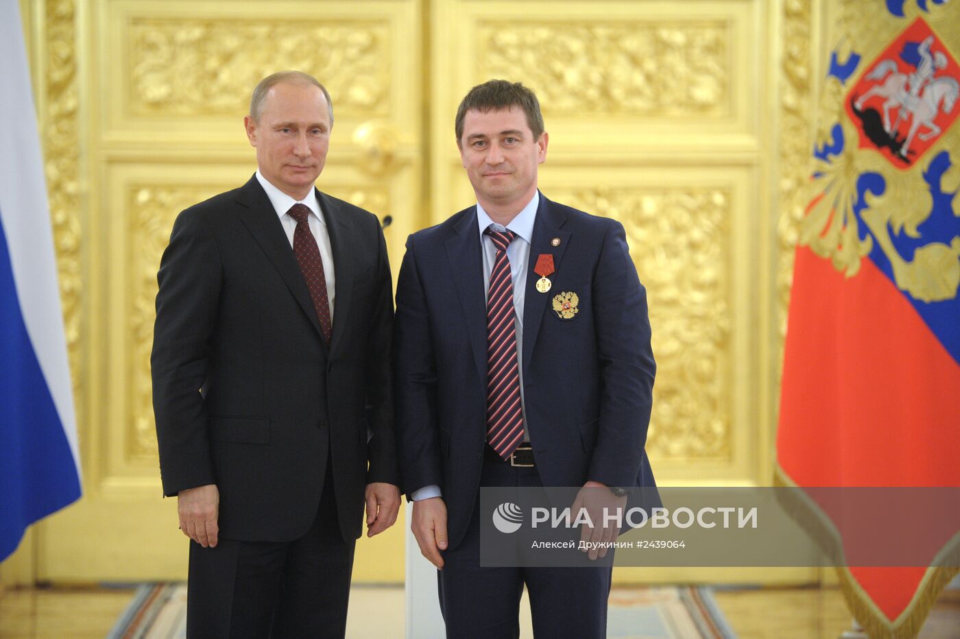 Награждение членов сборной России по хоккею в Кремле