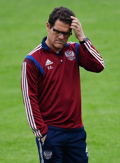 Футбол. Подготовка сборной России к ЧМ-2014