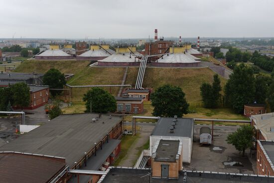 Работа Люберецких очистных сооружений