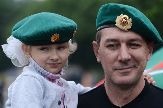 Празднование Дня пограничника