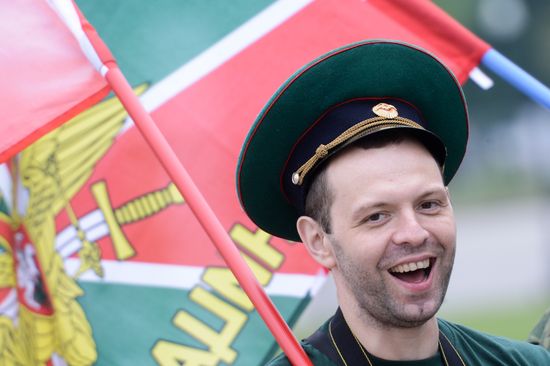 Празднование Дня пограничника