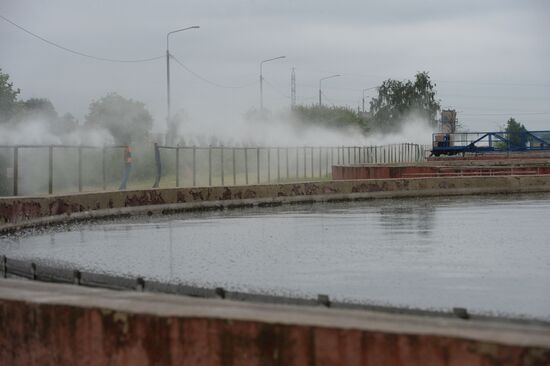 Работа Люберецких очистных сооружений