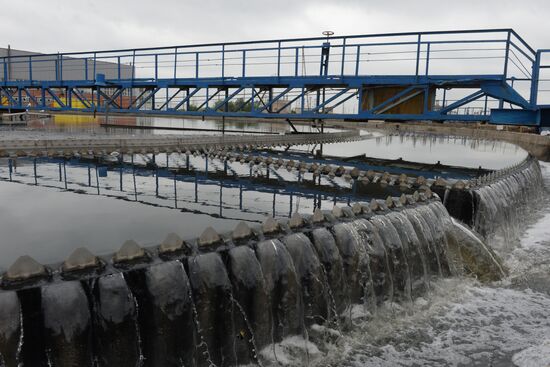 Работа Люберецких очистных сооружений