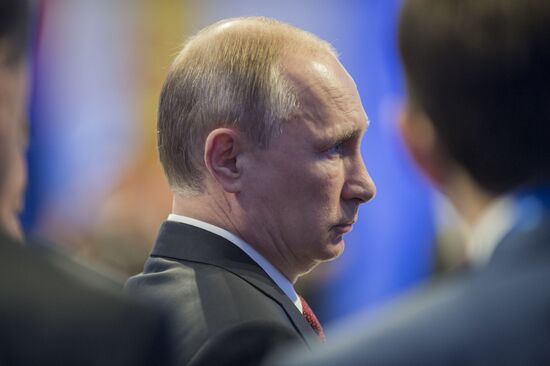 Рабочий визит В.Путина в Астану для участия в заседании ВЕЭС