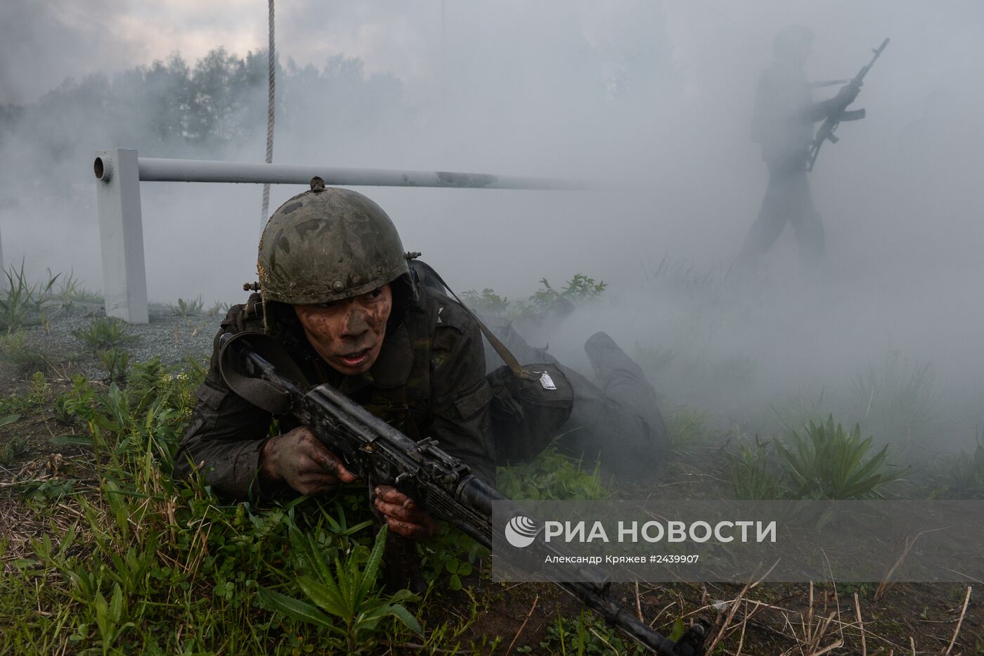 Испытания военнослужащих подразделений специального назначения МВД РФ на право ношения крапового берета