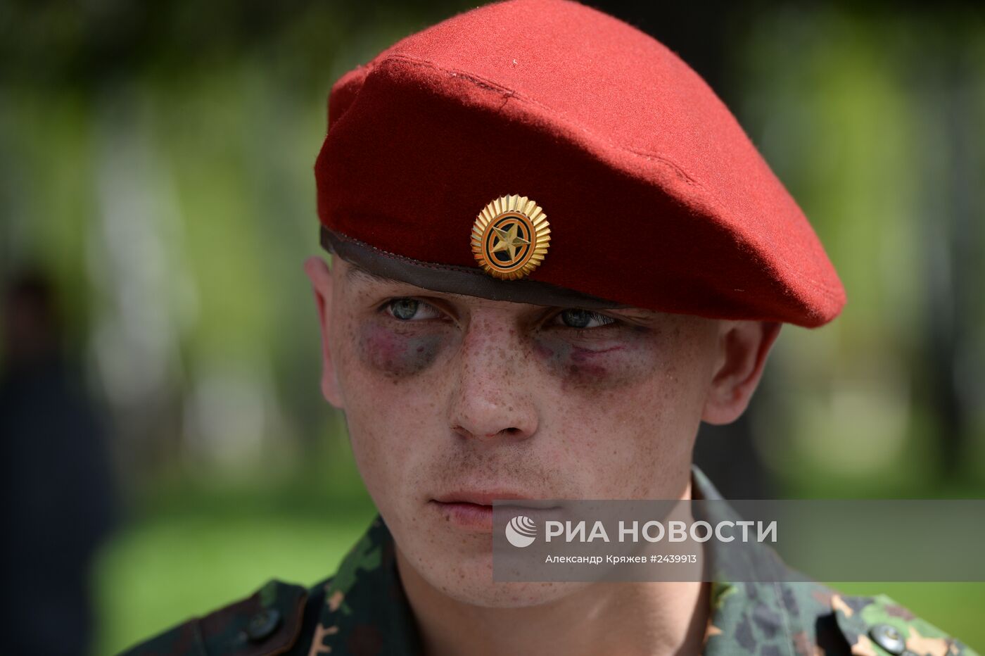 Испытания военнослужащих подразделений специального назначения МВД РФ на право ношения крапового берета