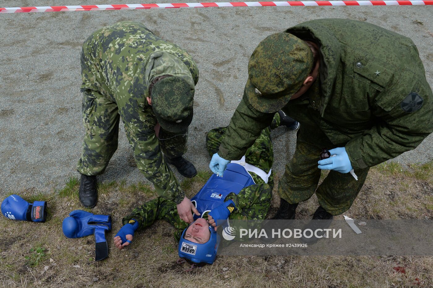Испытания военнослужащих подразделений специального назначения МВД РФ на право ношения крапового берета