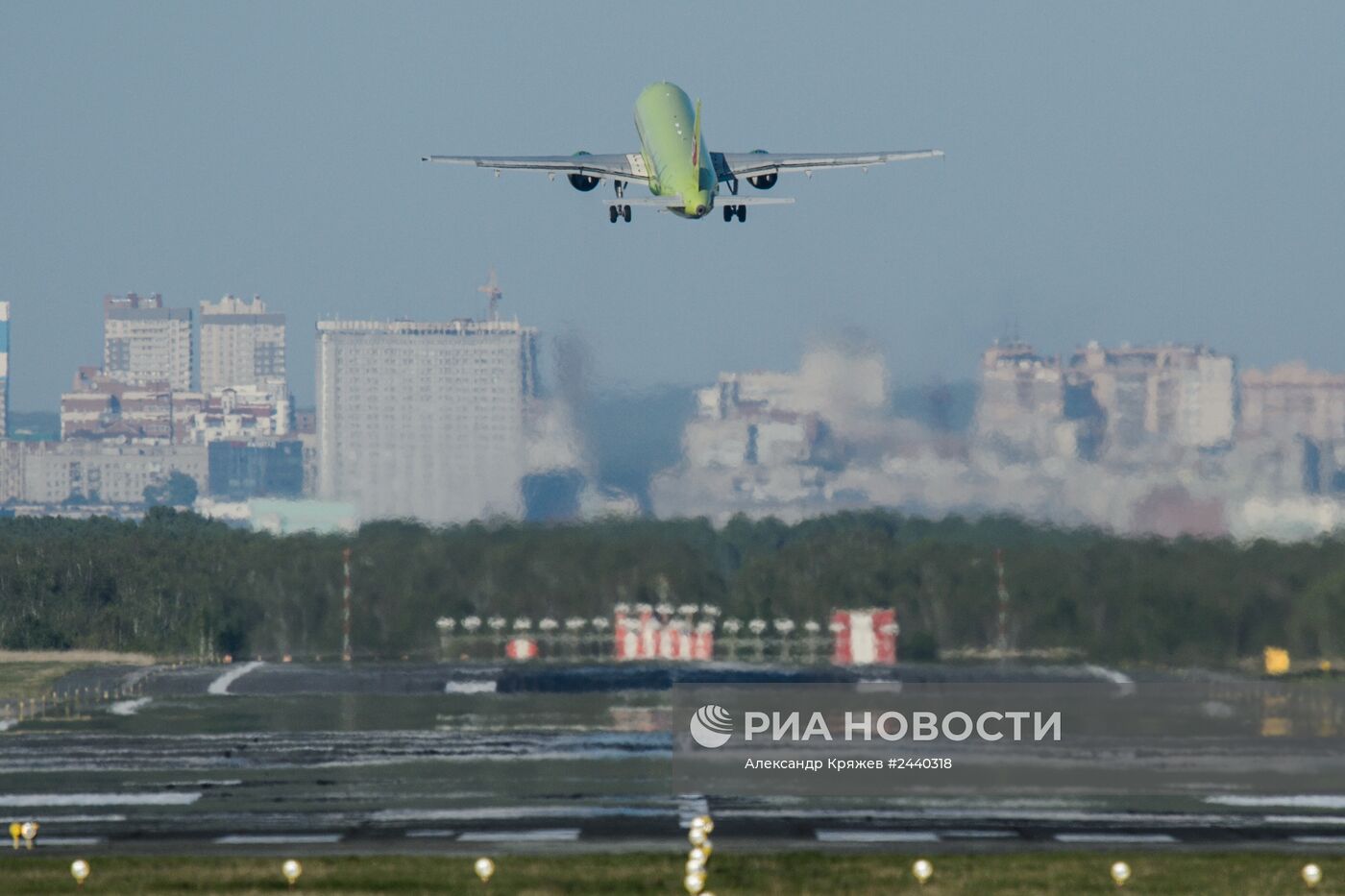 Аэропорт "Толмачево" в Новосибирске