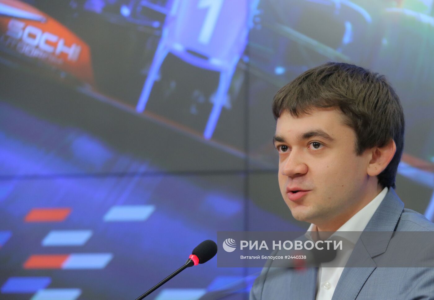 Пресс-конференция 2014 Formula 1 Гран-при России, посвященная старту продаж билетов