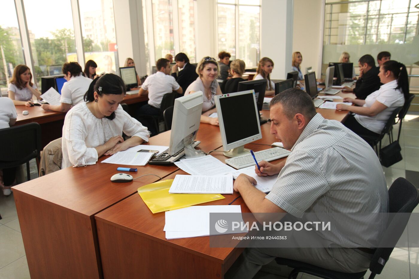 Открытие первого Республиканского центра по регистрации прав собственности на недвижимое имущество в системе Росреестра Российской Федерации