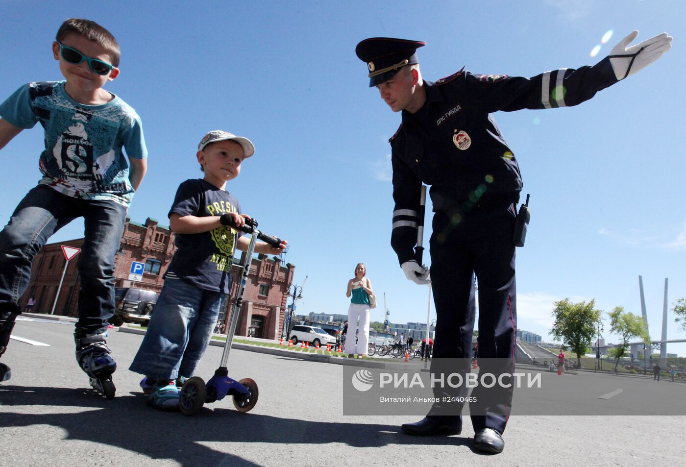 Детский автогородок во Владивостоке